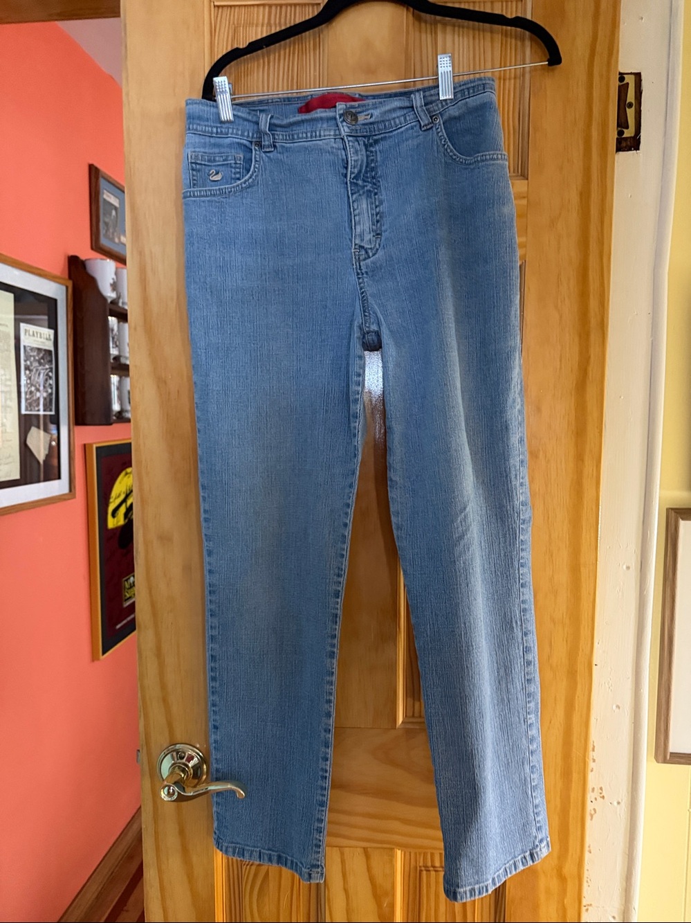 Gloria Vanderbilt 5 pocket jeans size 12 petite (medium color)